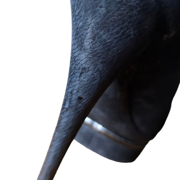 Le Silla suede black pumps platform heels size 9 - Picture 10 of 10